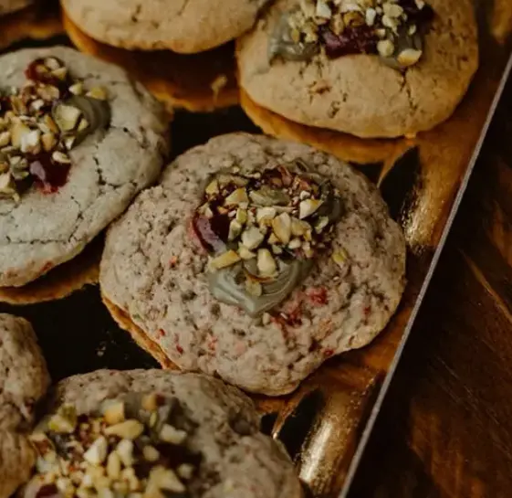 cookies pistache